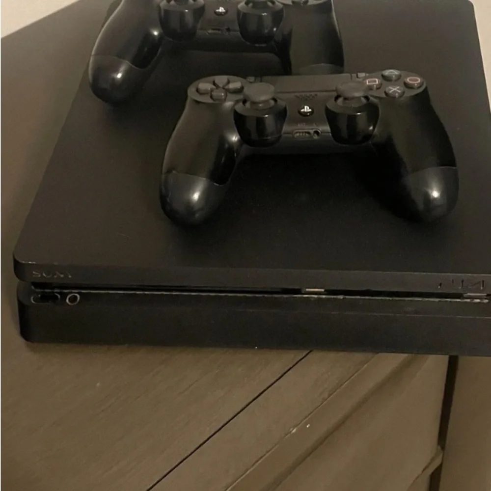 Sony Gaming Console with Dual Controllers - Black
